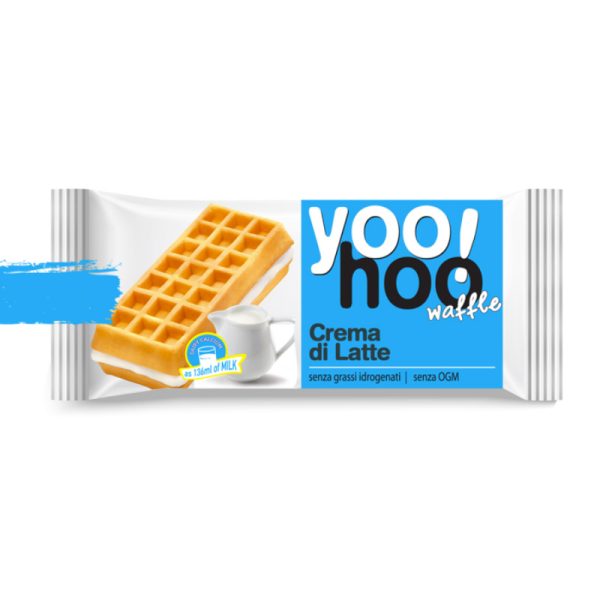 YOOHOO!(waffle) crema di latte 50g. ESPOSITORE 12pz
